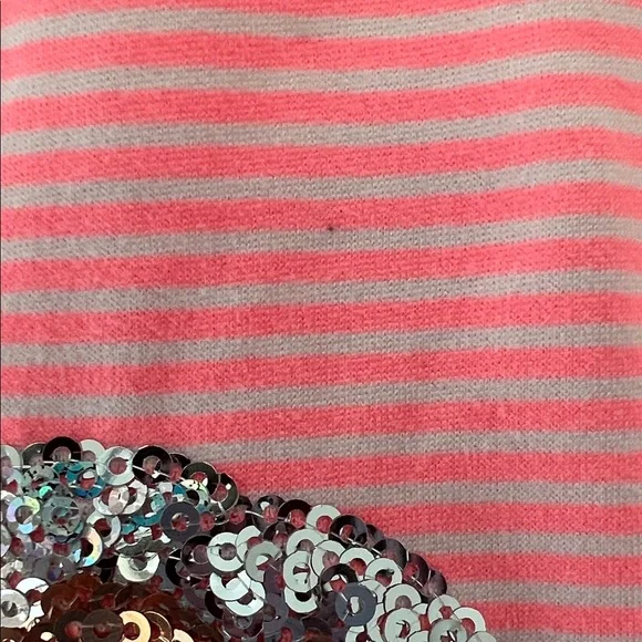 btween Pink Striped Tank Top with Sequin Unicorn - Picture 15 of 15